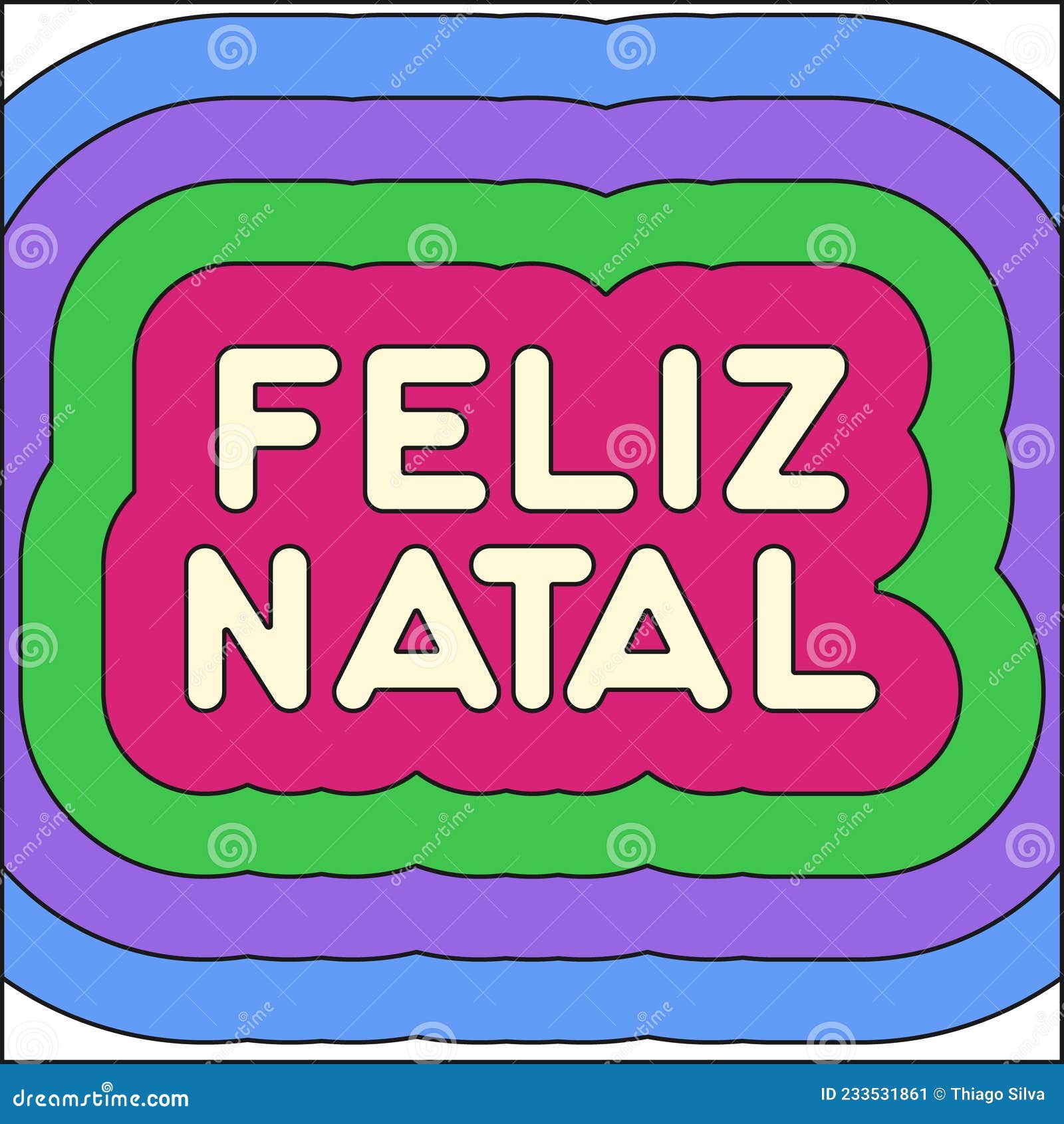 Feliz natal na tradução para o português brasileiro feliz natal