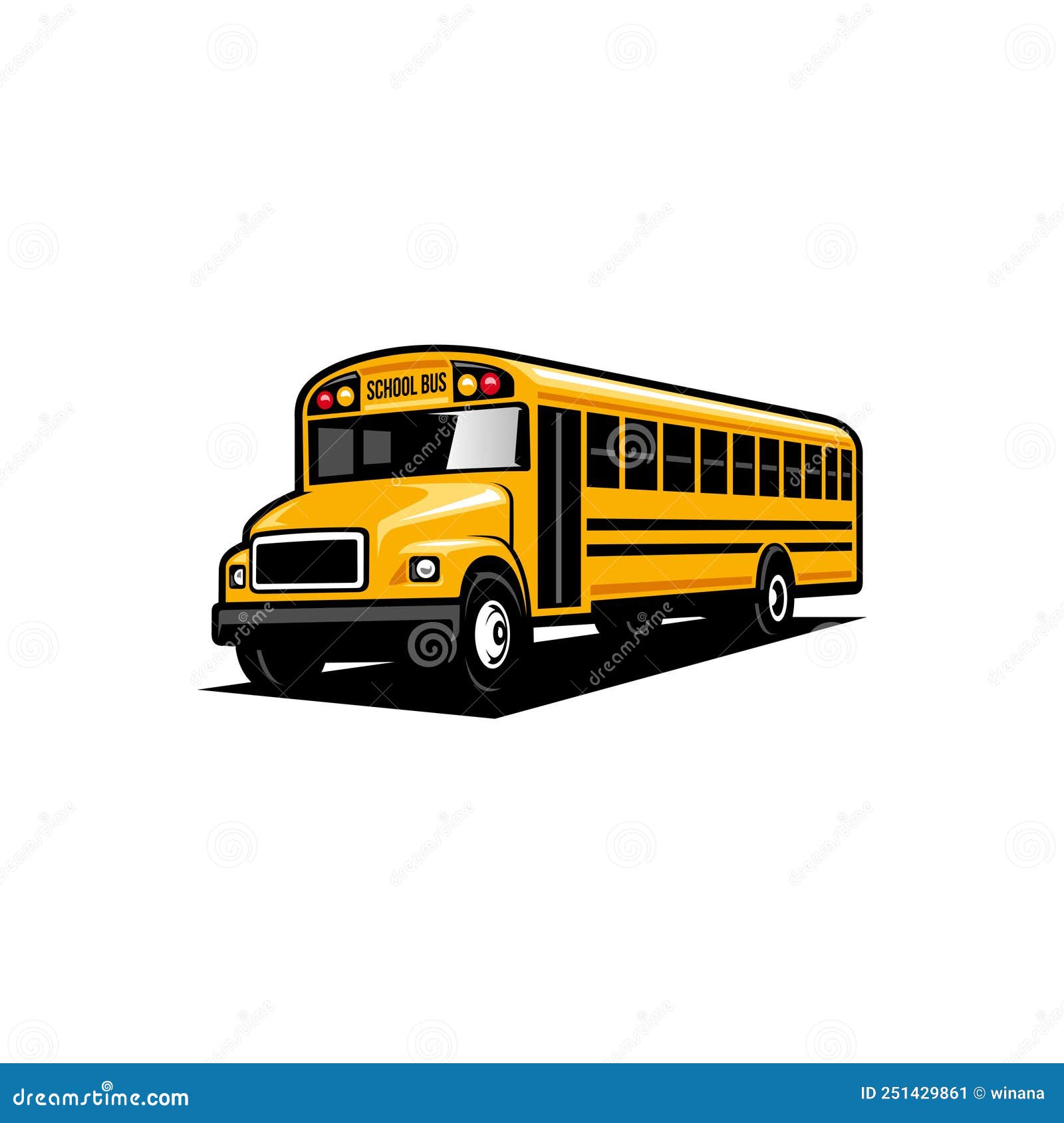 ônibus Escolar Pixel. ônibus Escolar Amarelo Para Camisetas. Ilustração do  Vetor - Ilustração de liso, fundo: 221785726