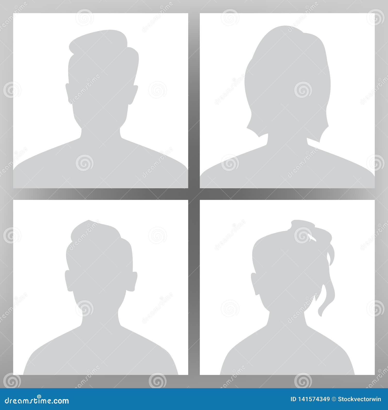 Vetores de People Avatar Round Icon Set Profile Diverse Empty Faces For  Social Network Ilustração Abstrata Vetorial e mais imagens de Pessoas -  iStock