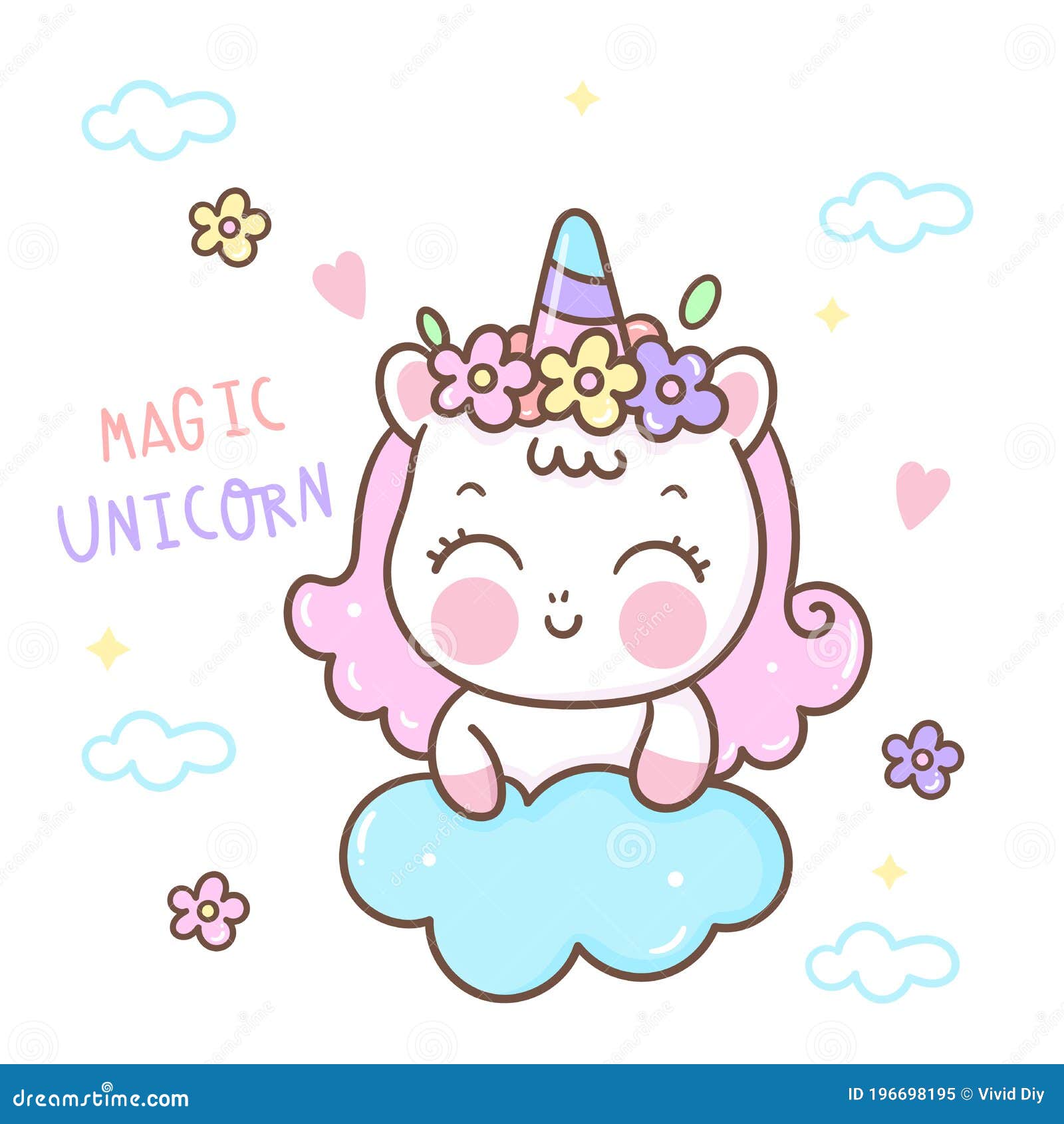 Fofinha Princesa Desenho Abraçando Fada Unicórnio Bicho-peludo Kawaii  Ilustração do Vetor - Ilustração de logotipo, cartoon: 222052797