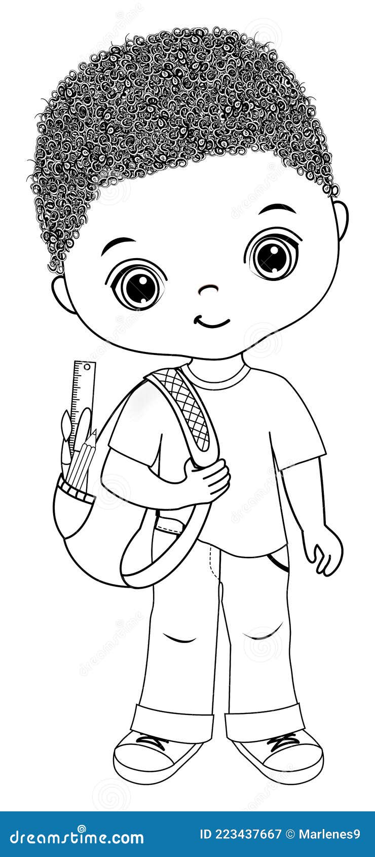 Desenho De Menina Dos Desenhos Animados Da Escola Para Colorir Esboço  Impressão Grátis Vetor PNG , Desenho De Carro, Desenho De Desenho Animado,  Desenho Escolar Imagem PNG e Vetor Para Download Gratuito