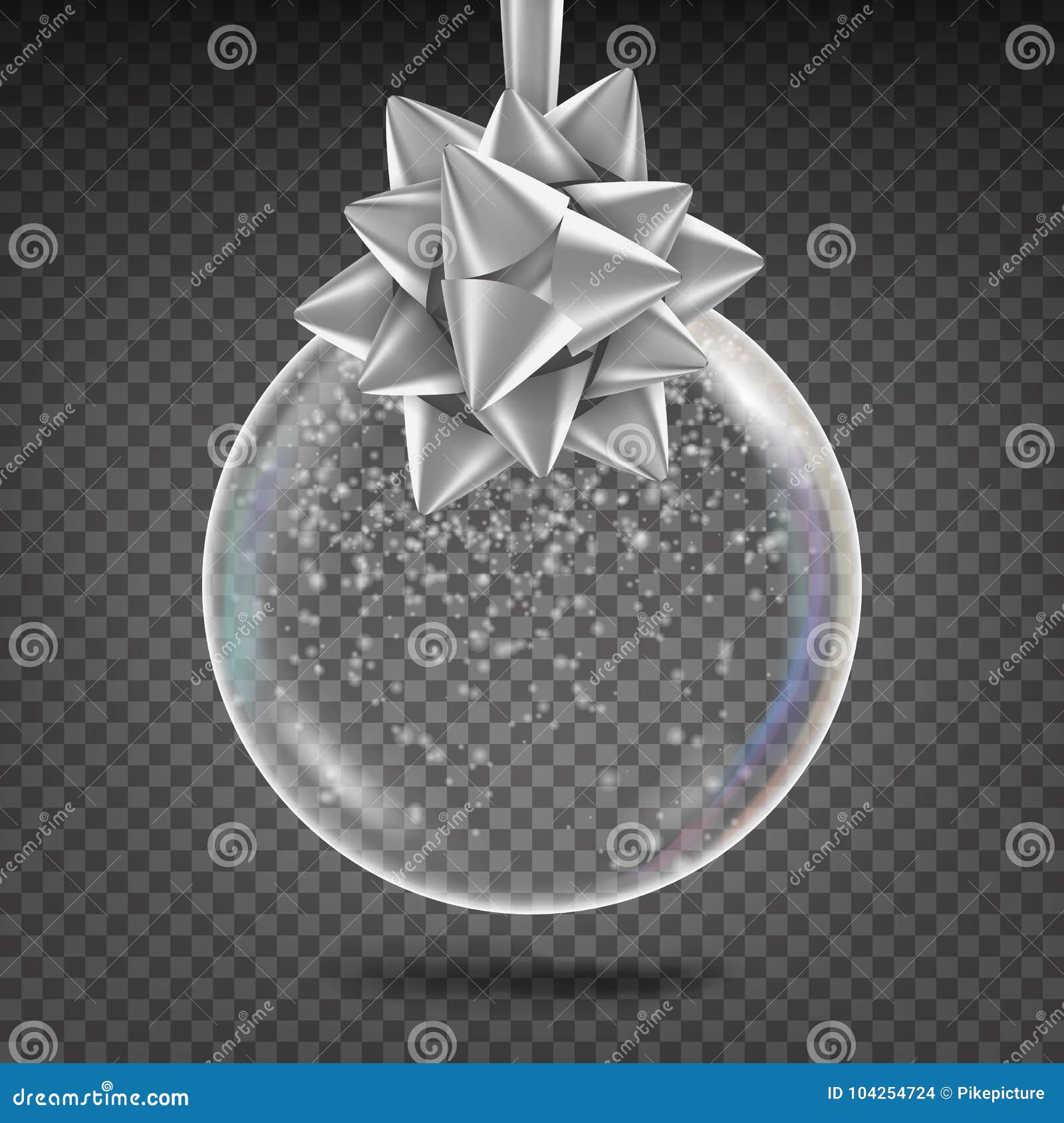 Elemento 3D Para Composição Bola De Natal Amarela E Preta PNG