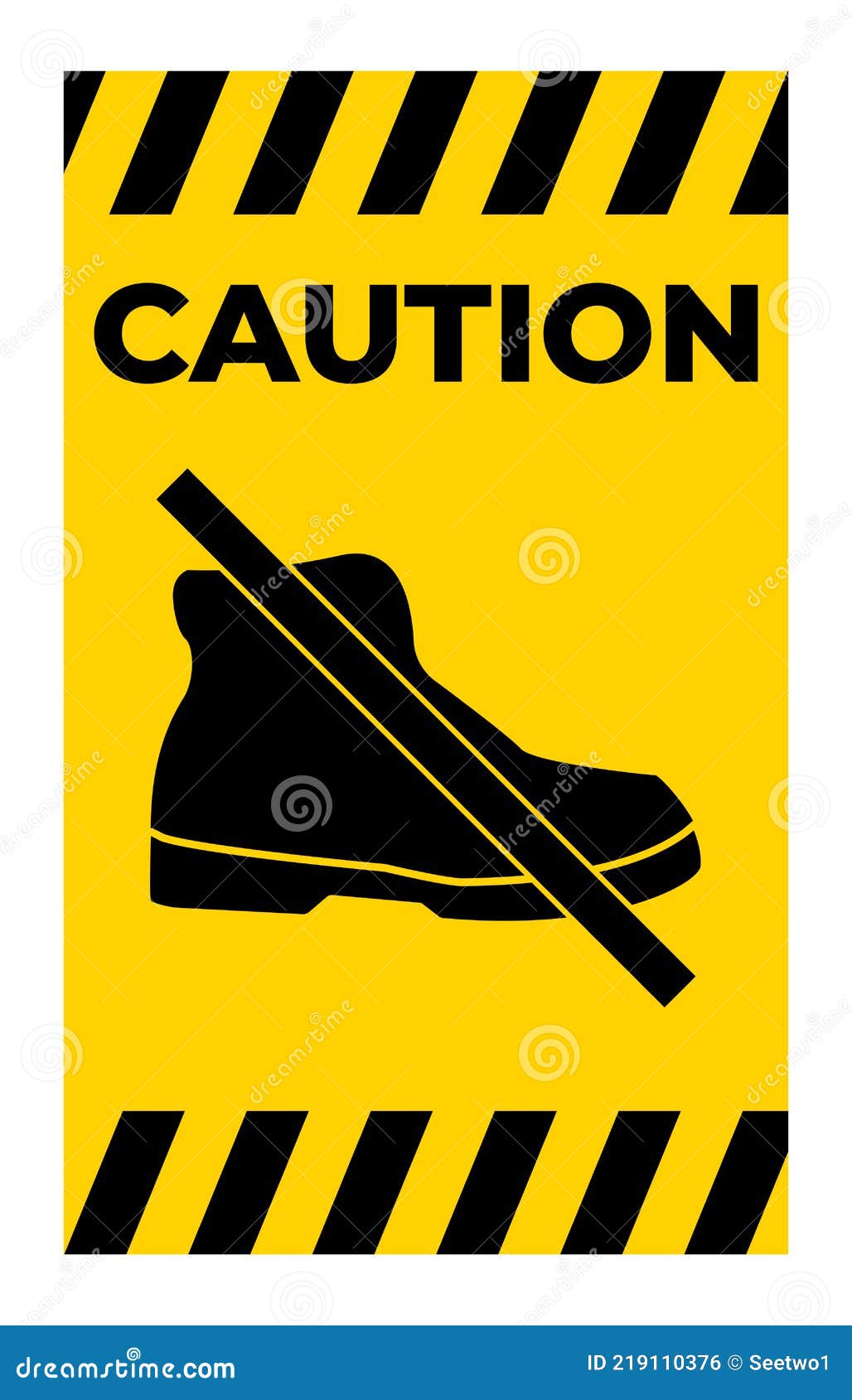 Veuillez Enlever Vos Chaussures De Plein Air Ou Ne Pas Entrer Avec Des  Bottes Illustration de Vecteur - Illustration du graphisme, extérieur:  219110376