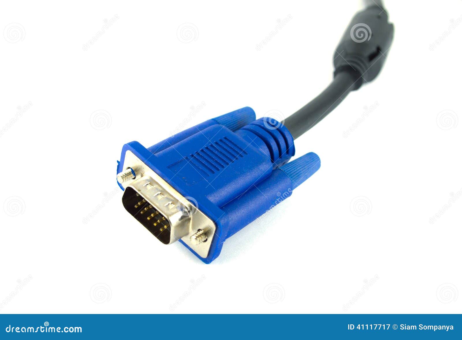 Vga Cable RoyaltyFree Stock Photography 41117717