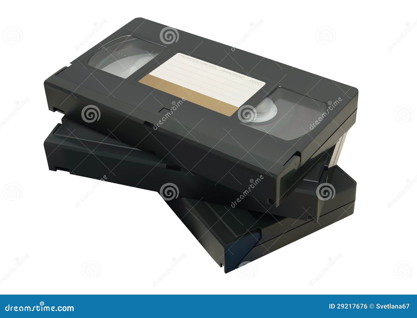VHS tape stock vector. Illustration of videotape, play 29217676