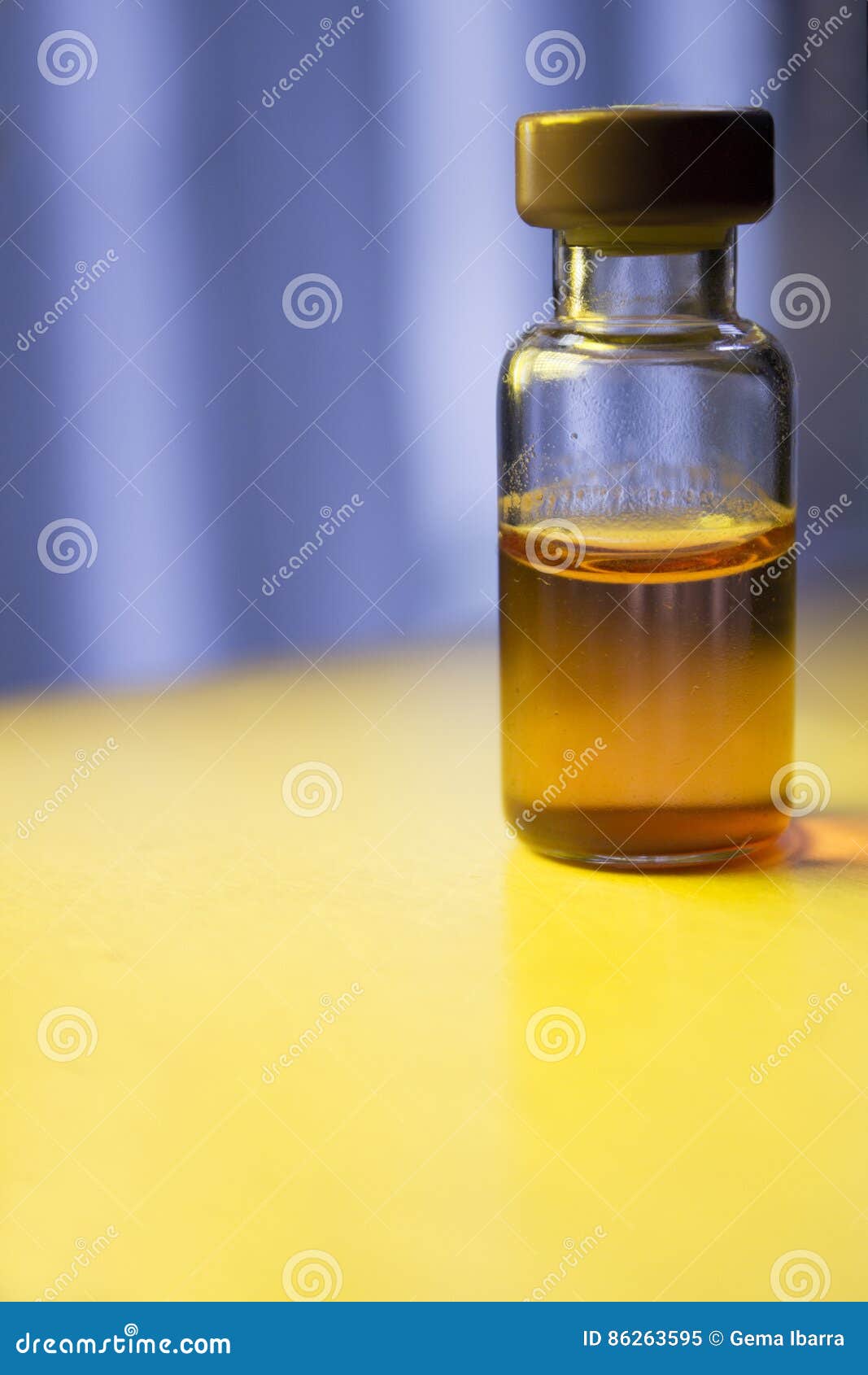 Vial with liquid medicine stock image. Image of ampoule 86263595