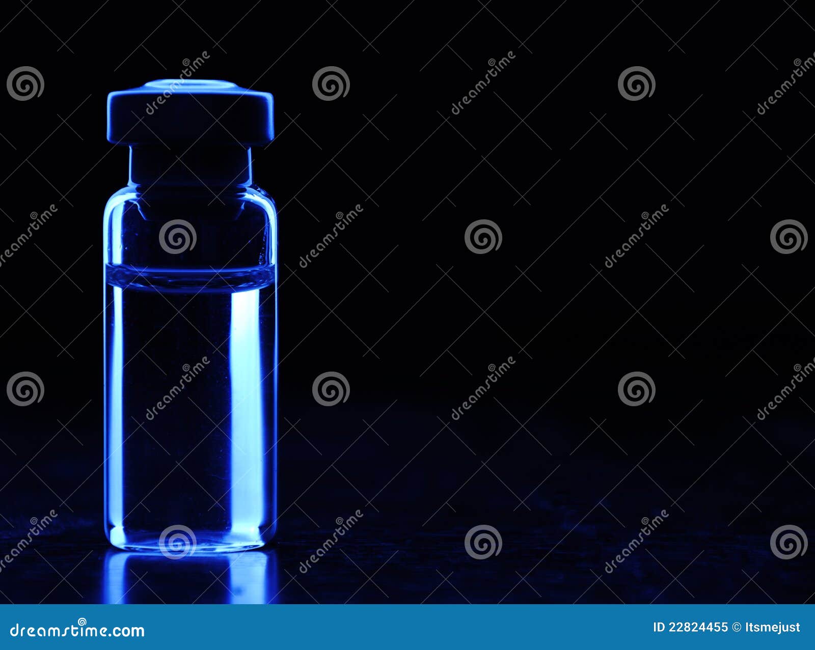 Vial of medication stock image. Image of dark, immunization 22824455