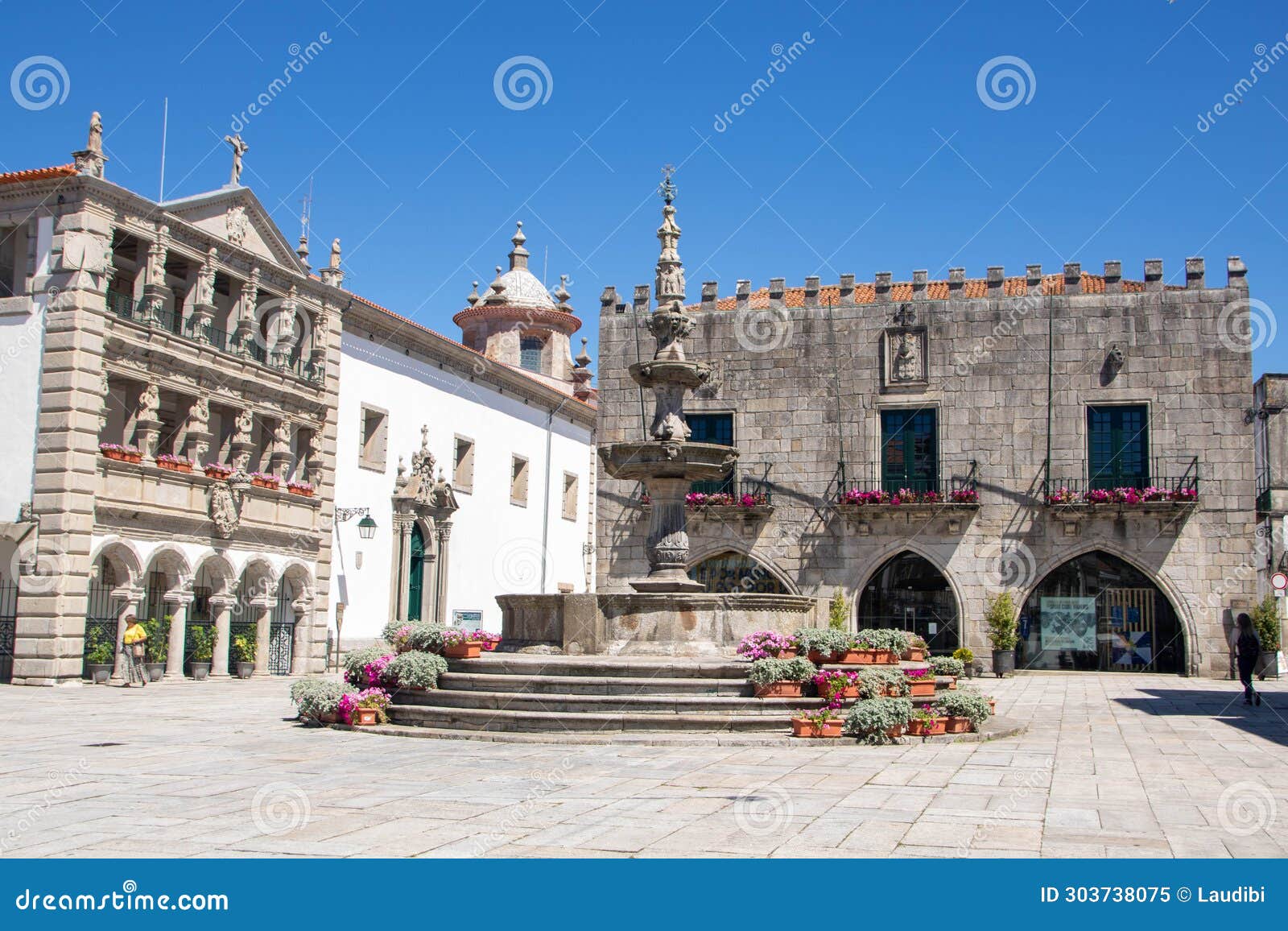 viana do castelo in the north of portugal