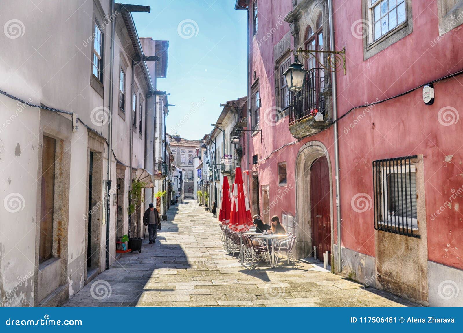 Viana Do Castelo, Portugal: Street In The Historical City Center Editorial Photo - Image of tourism, center: 117506481