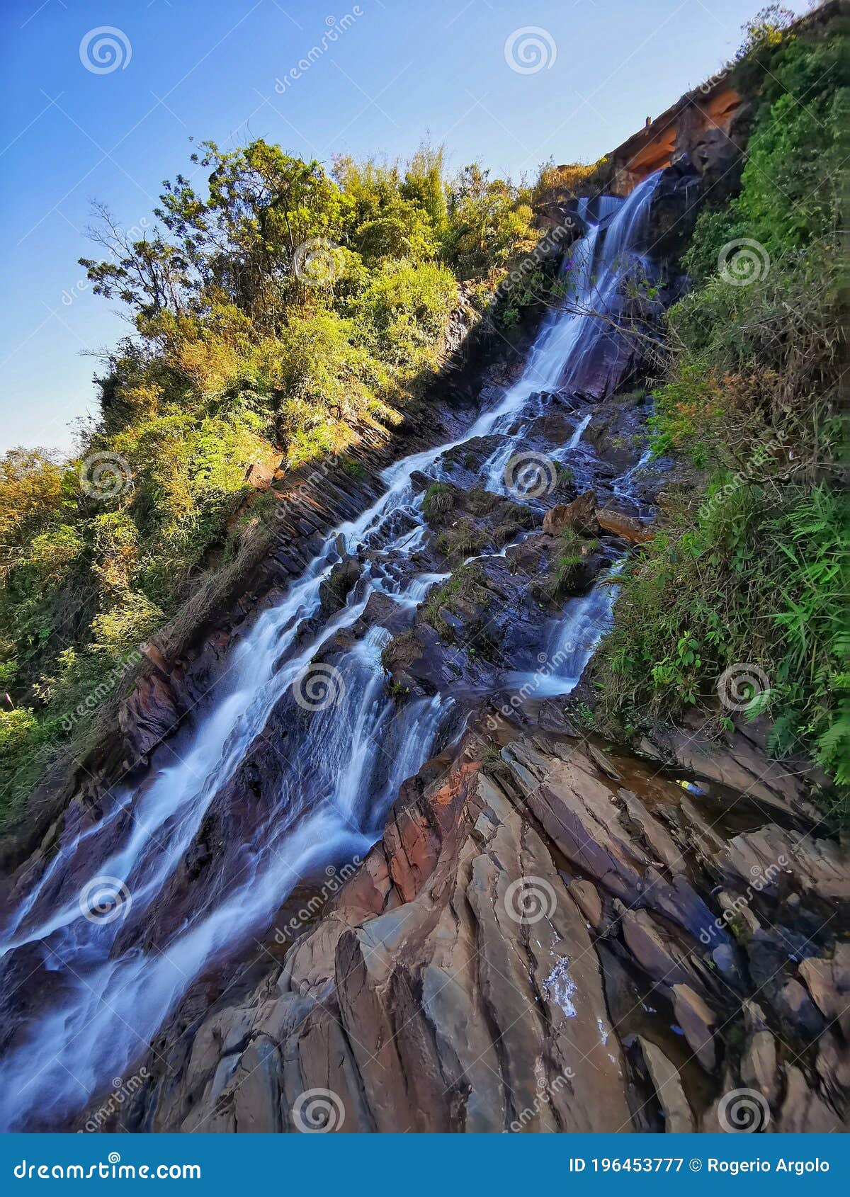 viana waterfall, rio acima, minas gerais, brazil.