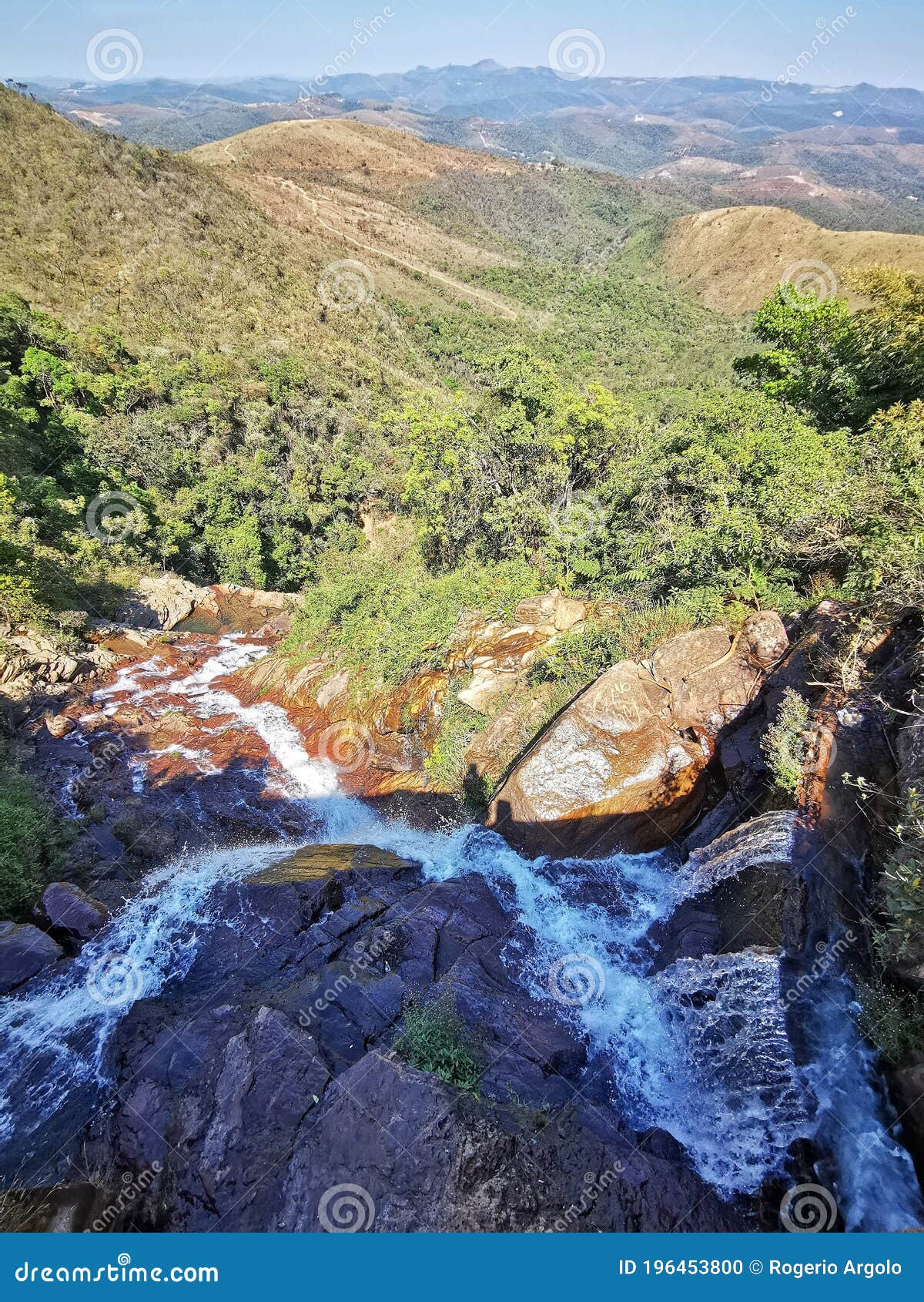 viana waterfall, rio acima, minas gerais, brazil.