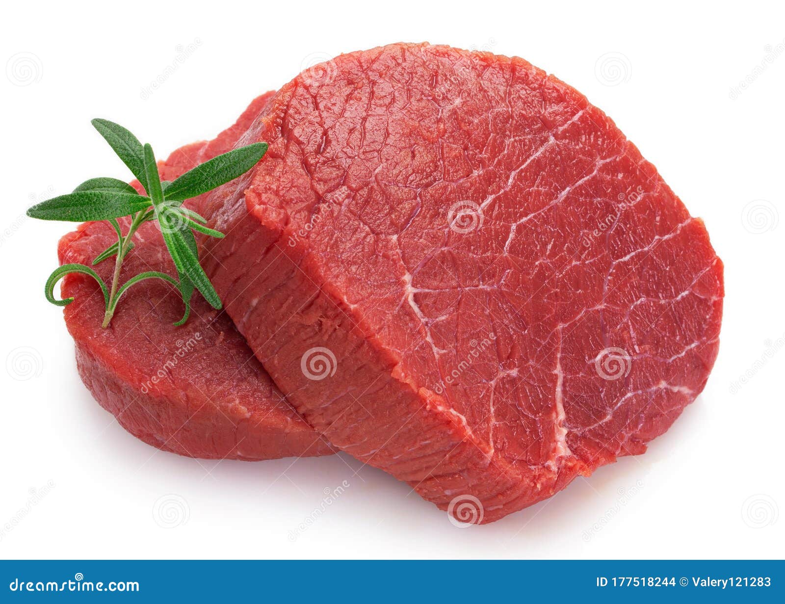 Viande Crue De Boeuf Sur Le Fond Blanc Photo stock - Image du part ...