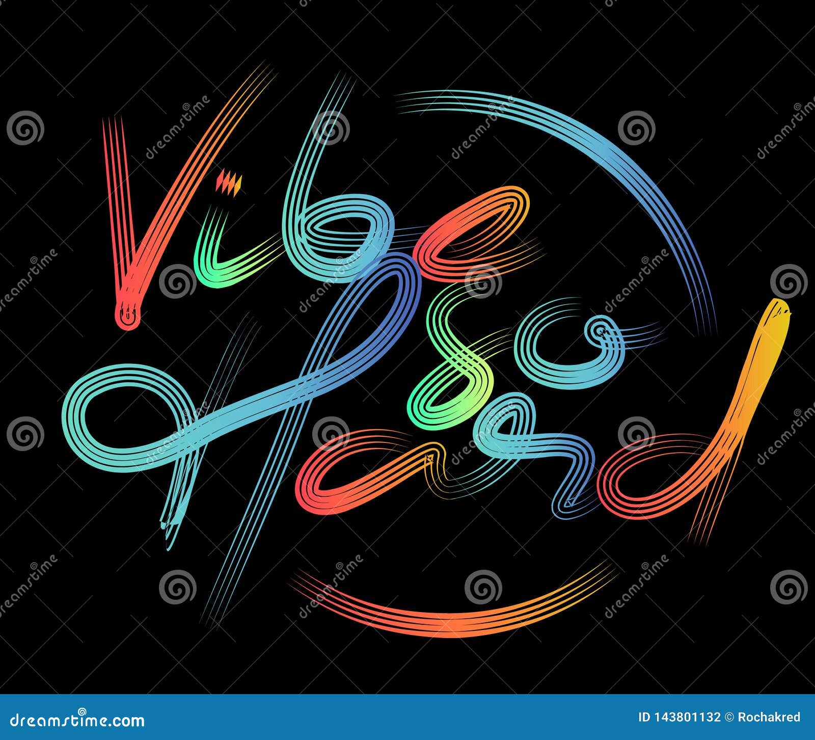 vibe so hard calligraphic modern font style text