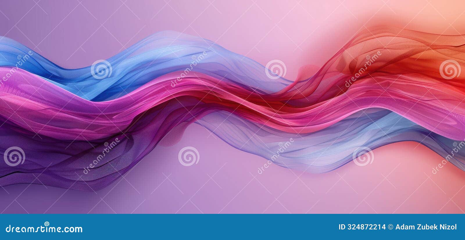 vibrant abstract wavy background
