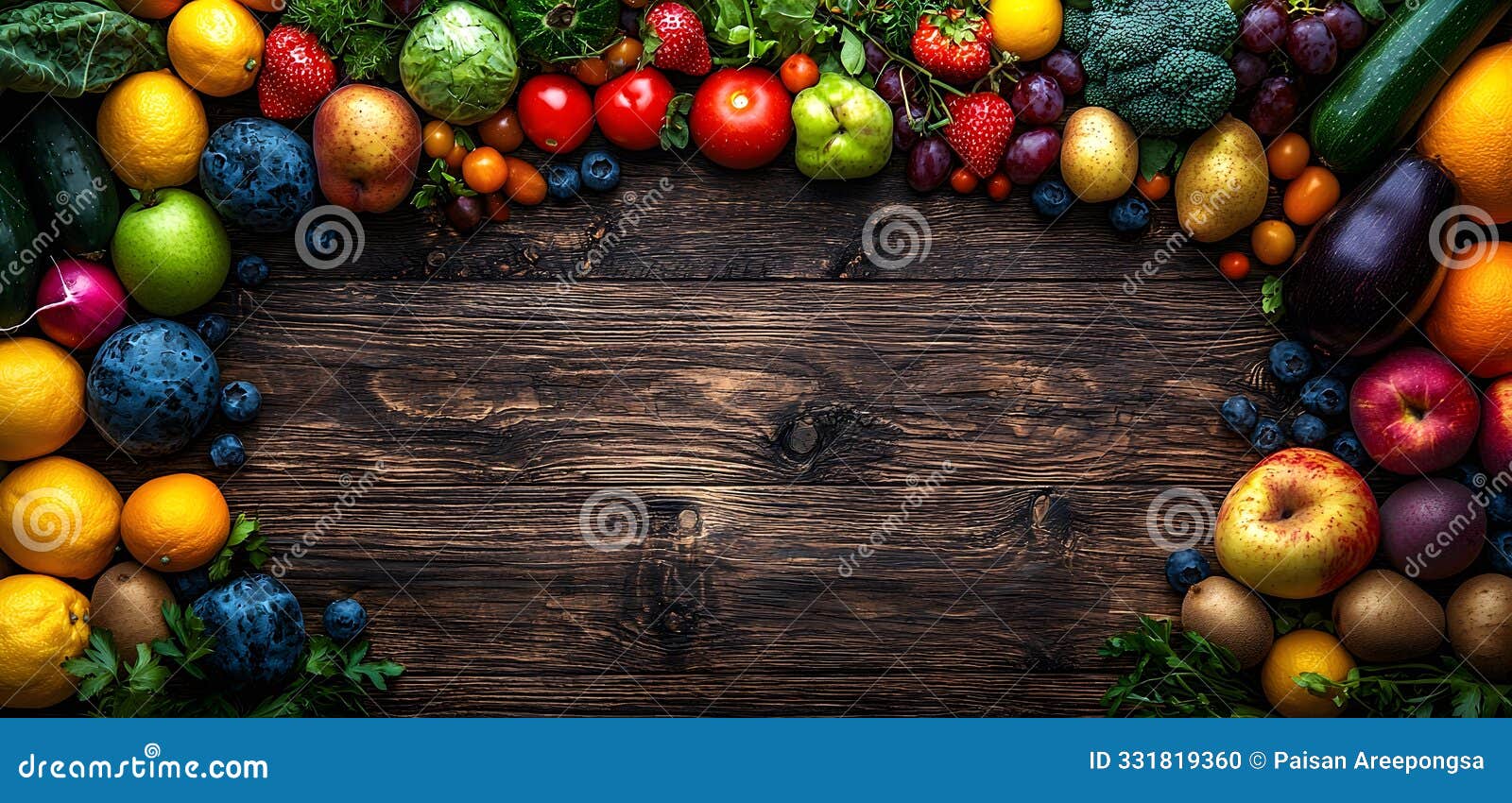 a vibrant array of seasonal fruits and vegetables capturing nature's bounty