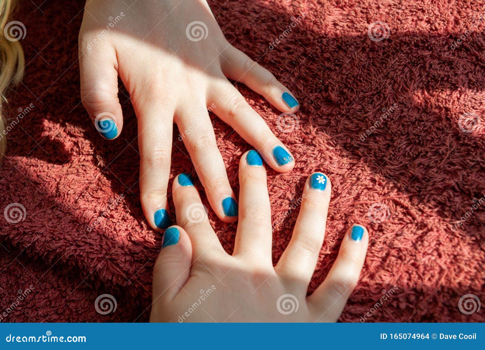 Lovely nail design, blue yellow color long nails, love nails, manicure  17779645 Vector Art at Vecteezy