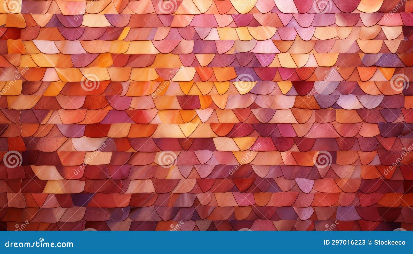 colorful tile background irregular pattern with vibrant color gradients