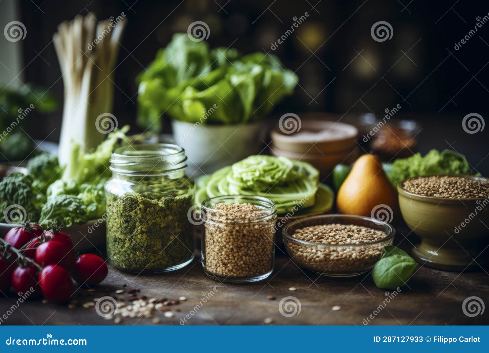 Vibrant Healthy Food Spread Stock Image Image of nutrition, fitness