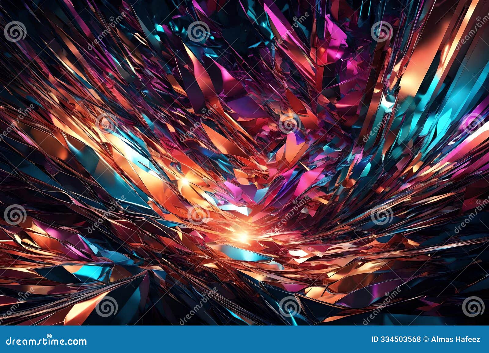 a vibrant mixture of rgb colors spiraling and blending over a dark background. abstract art showcasing a dynamic interplay of hues