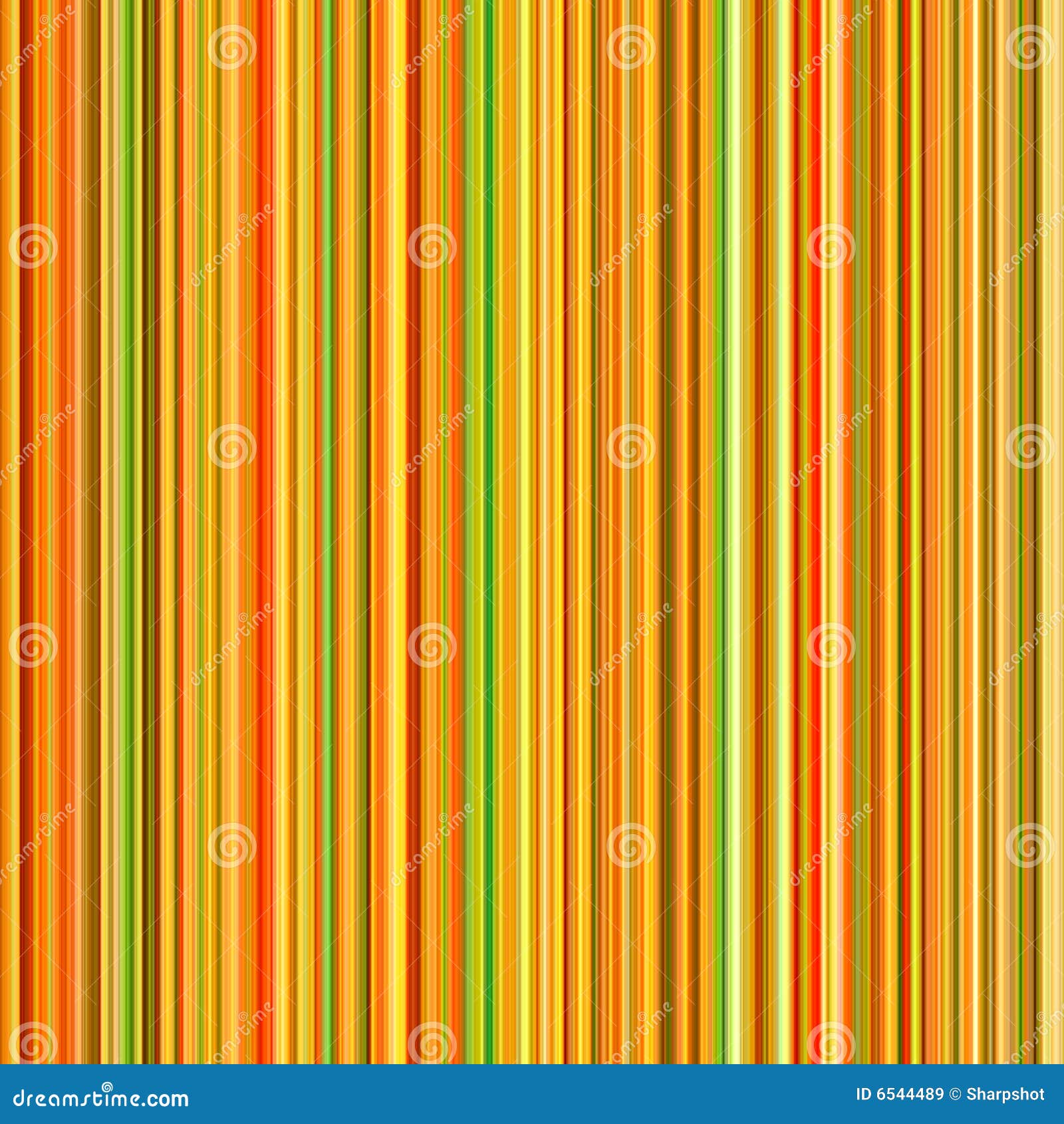 Vibrant Orange Color Lines. Stock Illustration - Illustration of