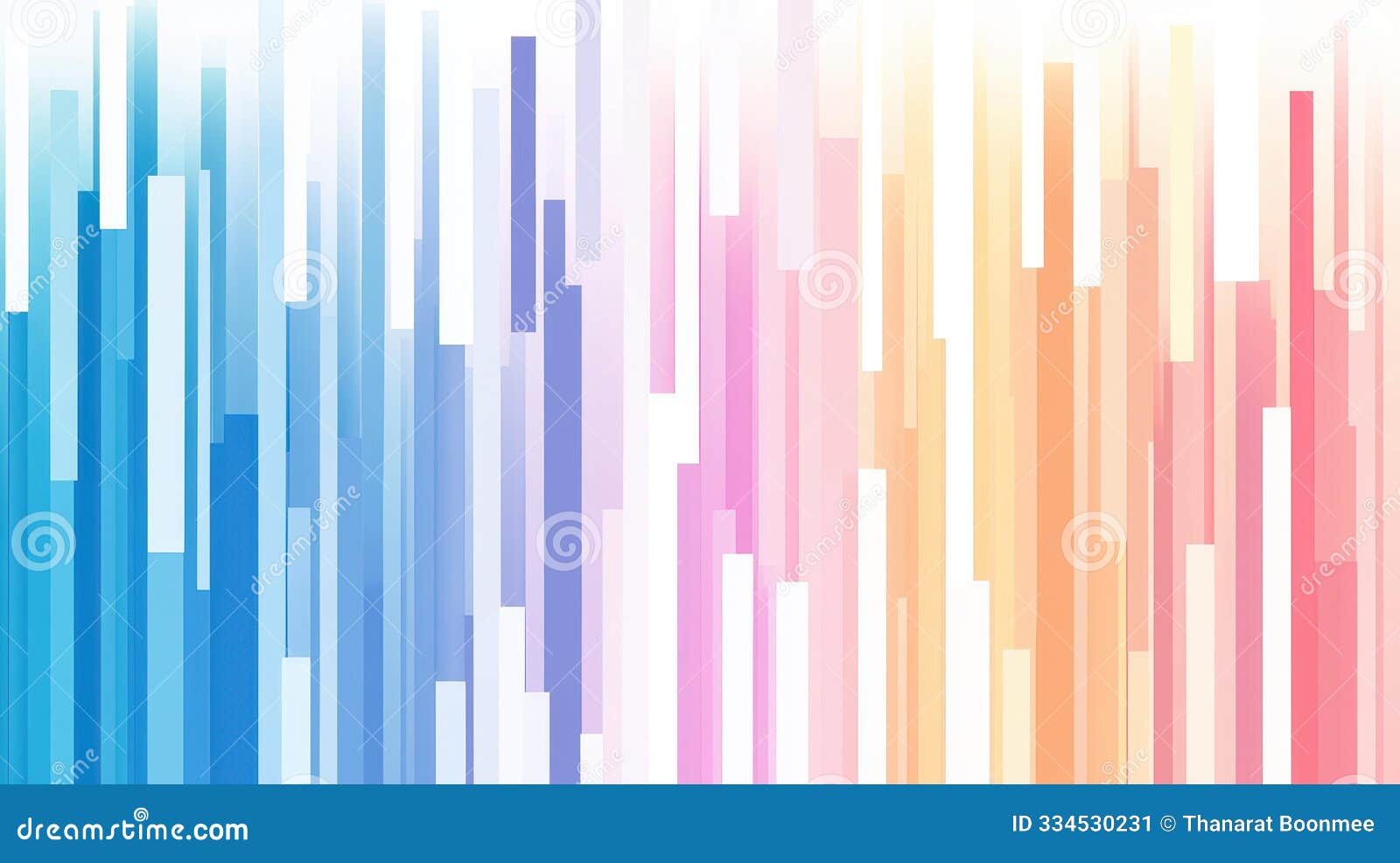 vibrant rainbow stripes with a fadeout effect create a stunning visual on a crisp white backdrop. a modern take on art