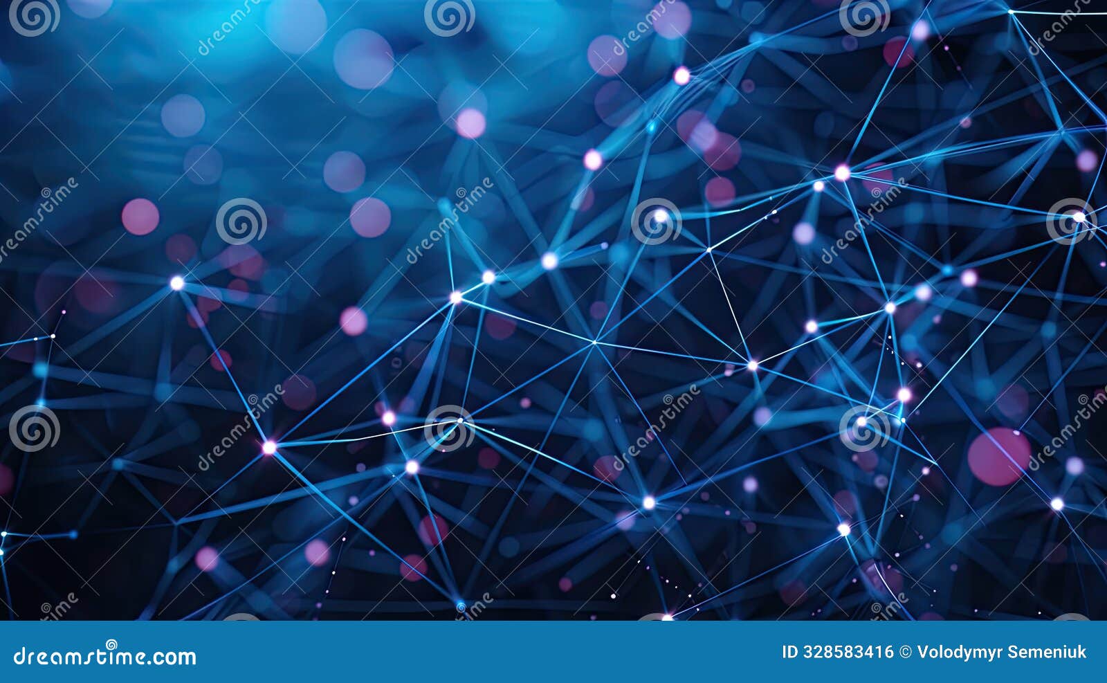 intricate webs of machine learning connections depicting data interaction and processing in a modern digital environment