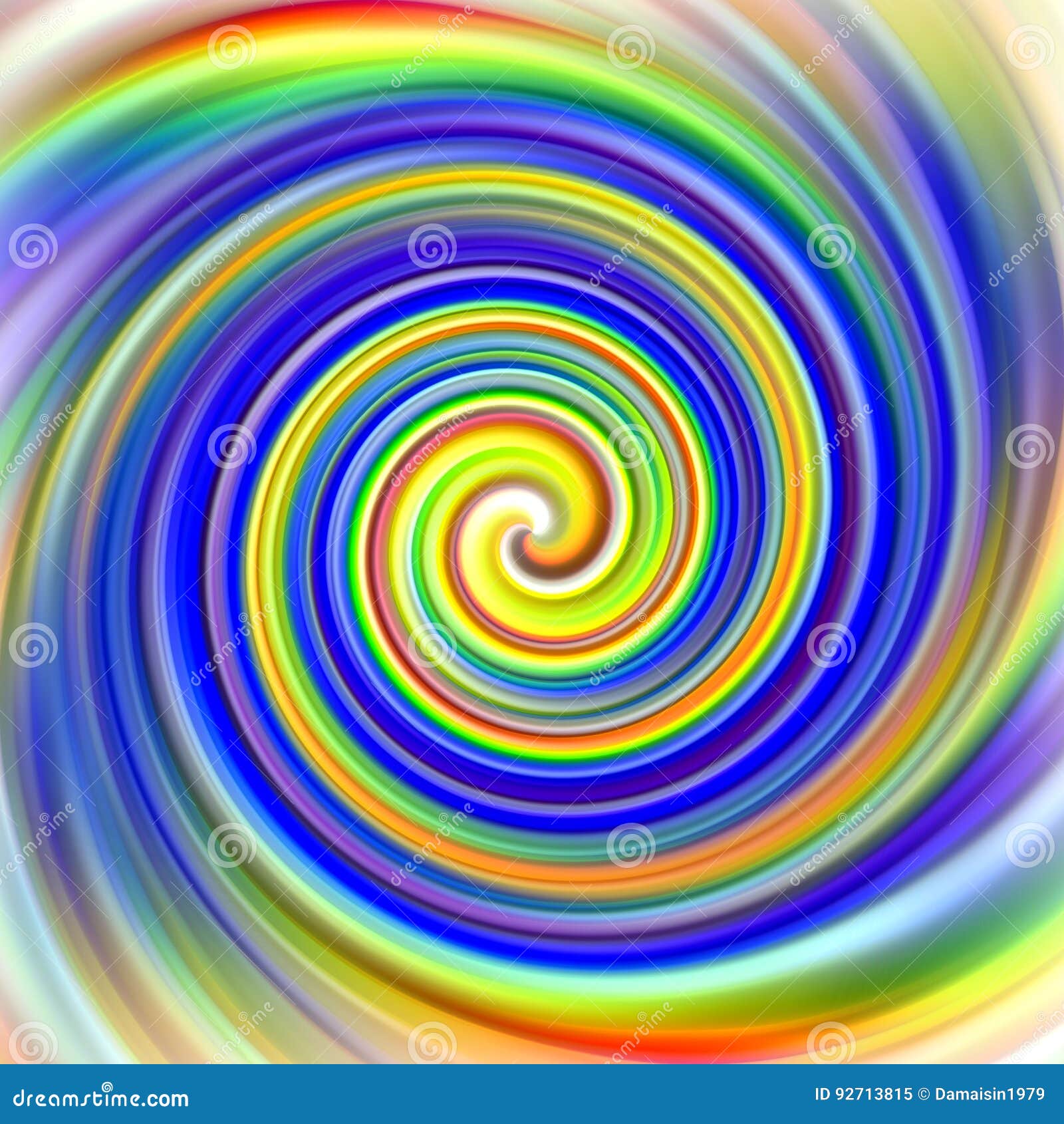vibrational rainbow abstract background