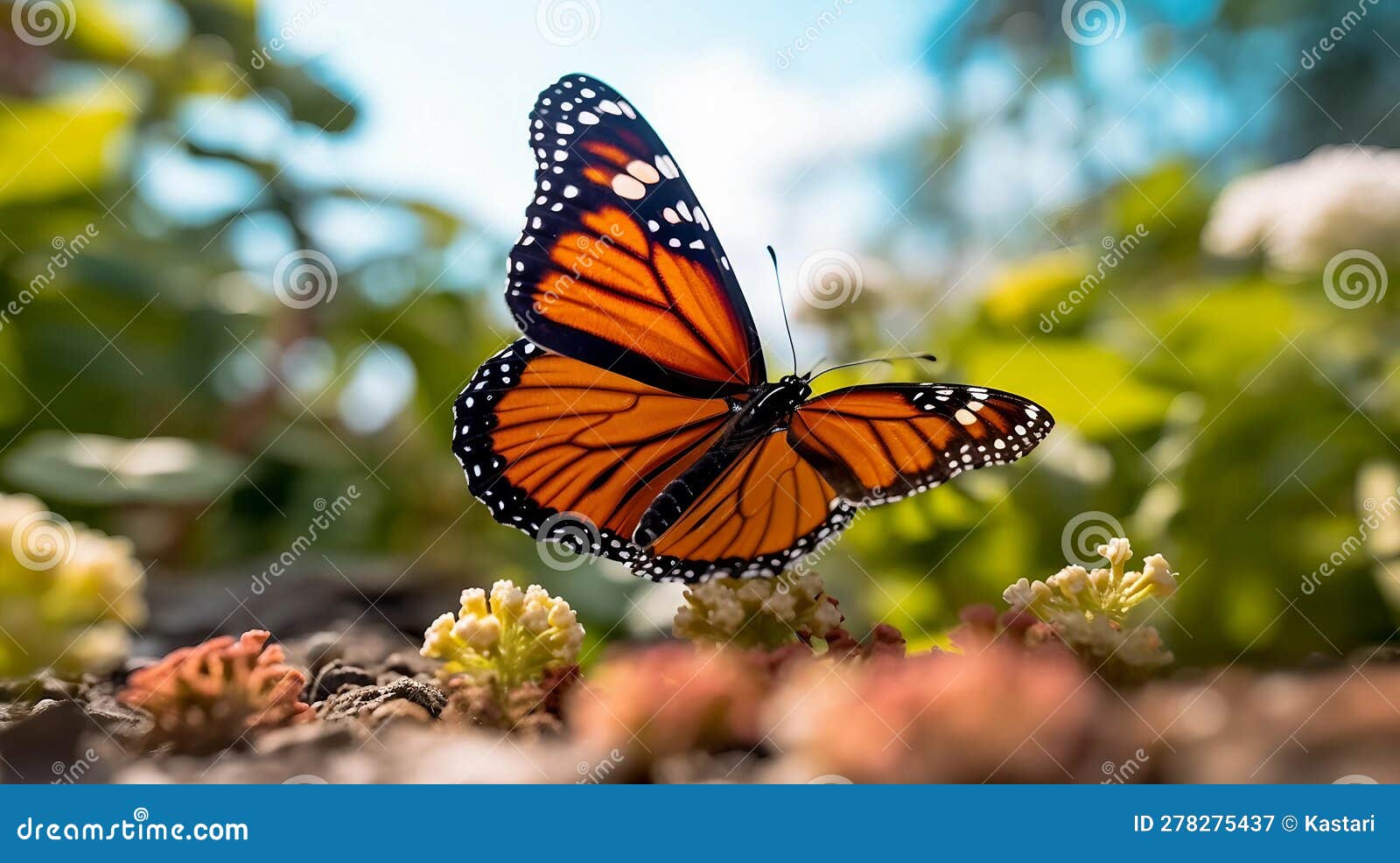 viceroy butterfly flying low