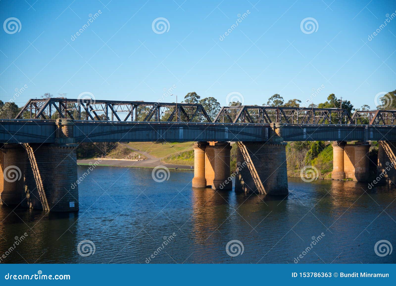 the victoria bridge, over nepean river and officially known as the nepean bridge, is a heritage-listed former railway bridge.