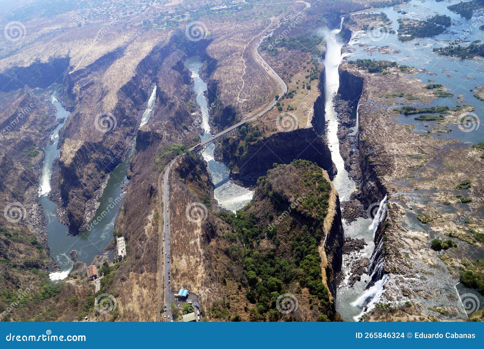Victoria Falls Devil S Pool, Zimbabwe Stock Photo Image of water