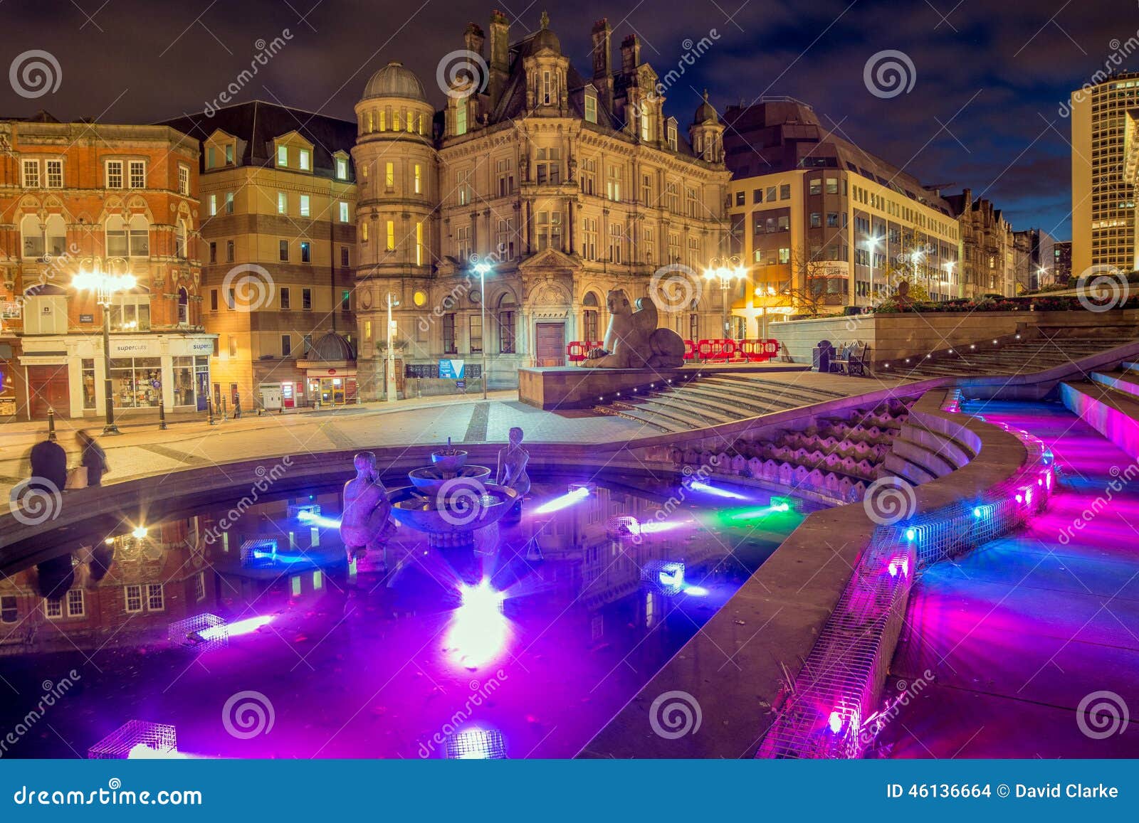 Victoria Square Birmingham City Editorial Stock Image - Image of moor