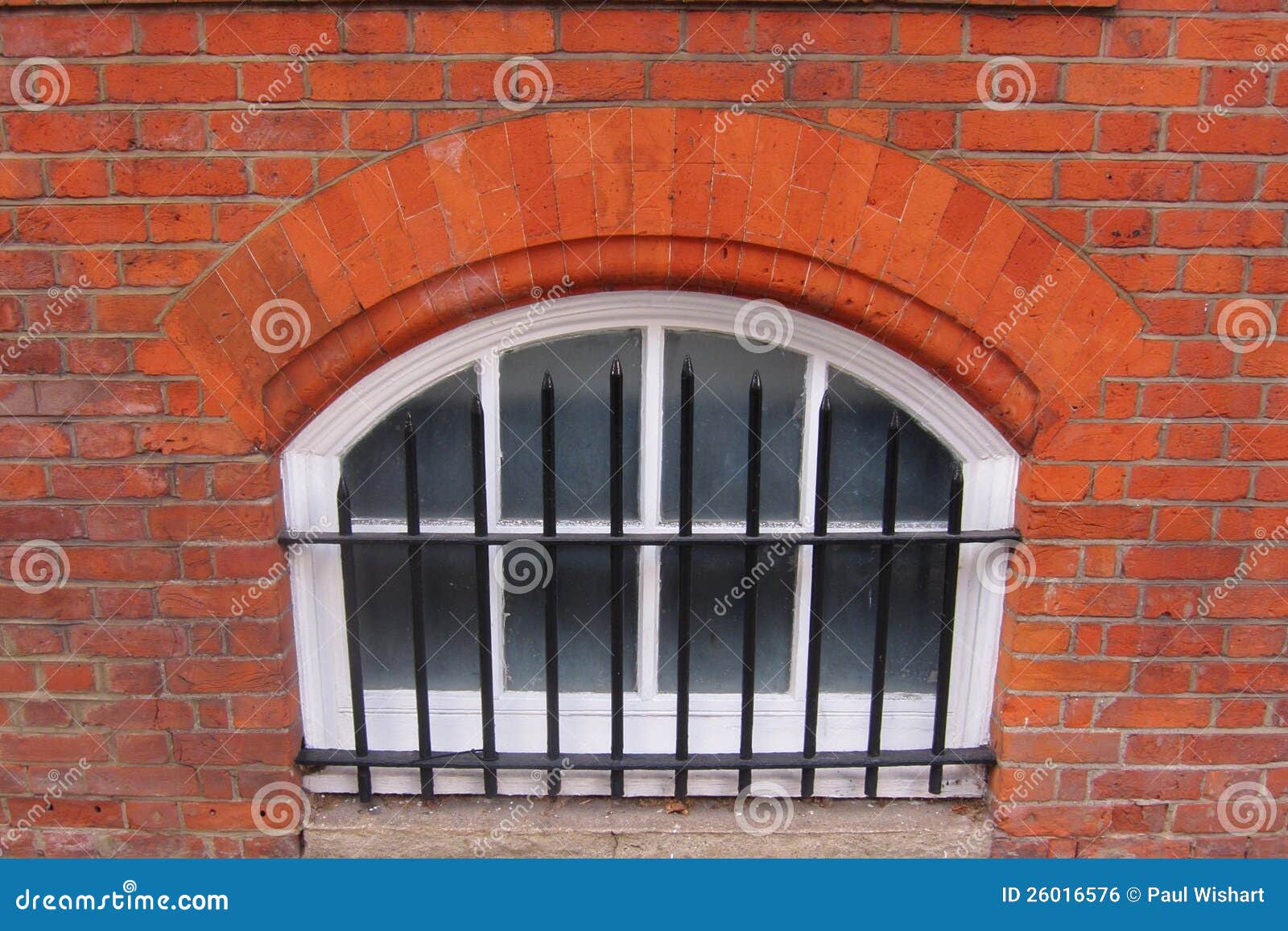 Victorian cellar window stock photo. Image of iron, history 26016576