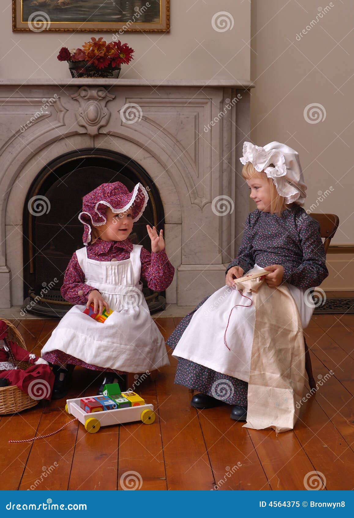 Victorian Children stock image. Image of girls, costumes 4564375