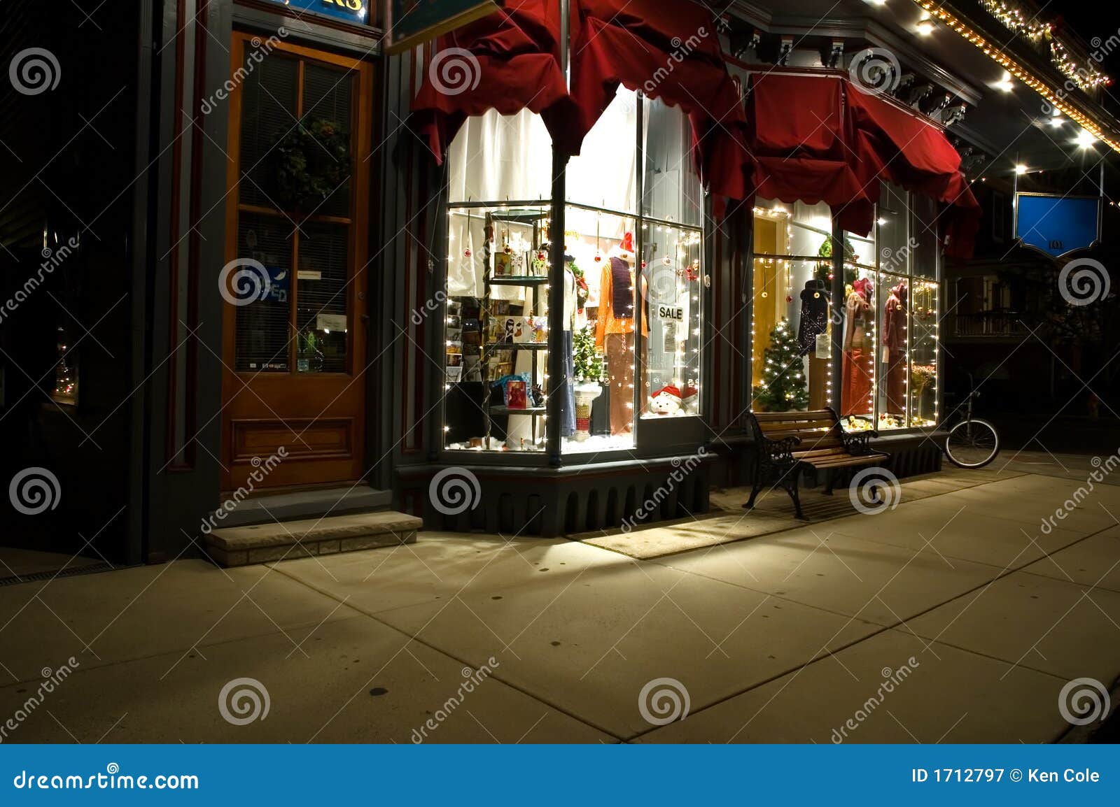 Victorian storefront