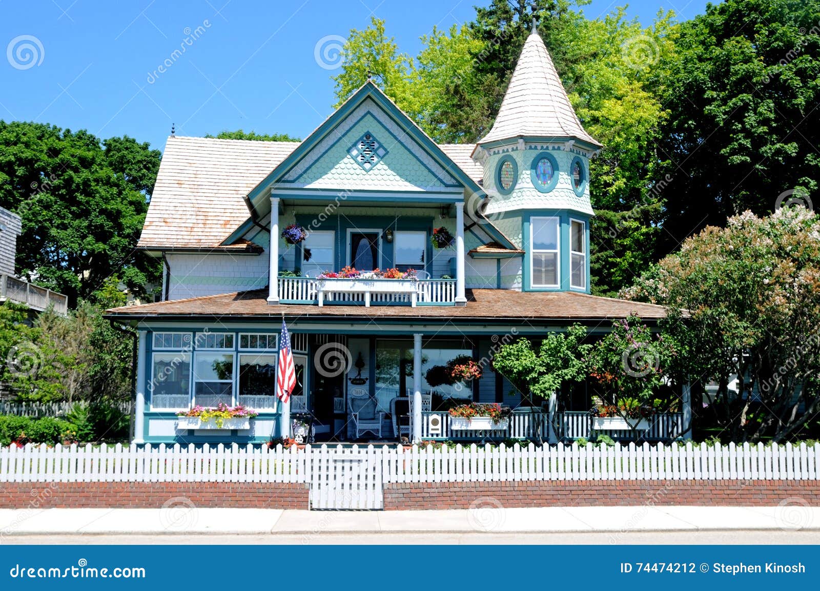 Victorian Style Bed and Breakfast Editorial Photography Image of