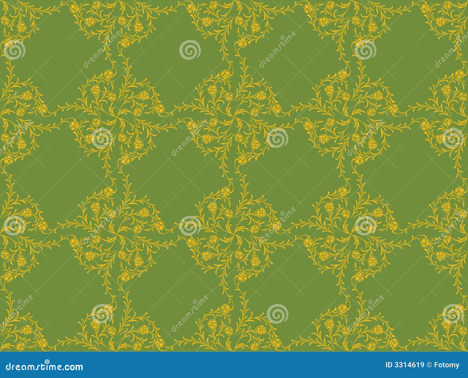 Victorian Wallpaper Pattern Stock Vector Illustration of antique