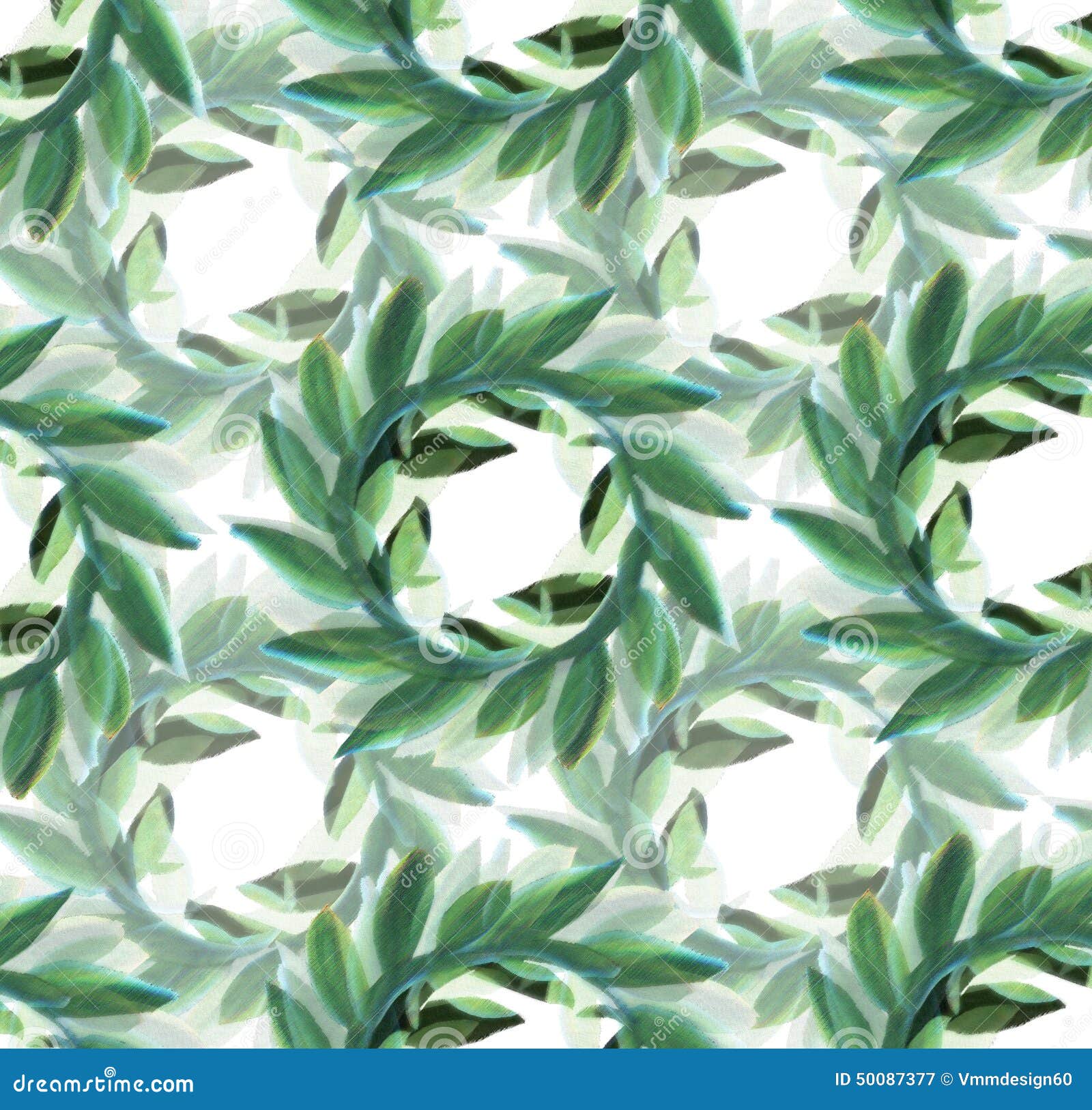 victory laurel welcome wreath seamless background pattern