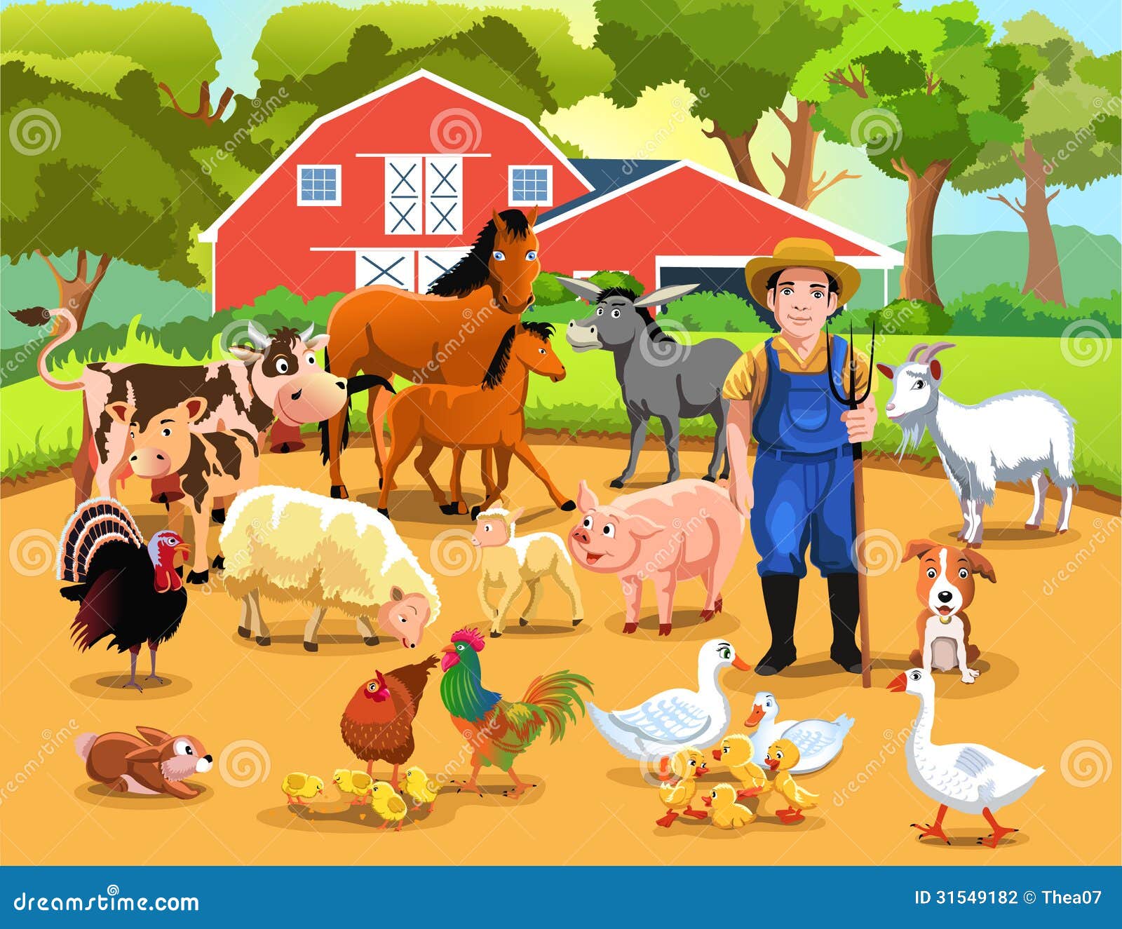 clipart animales granja - photo #47