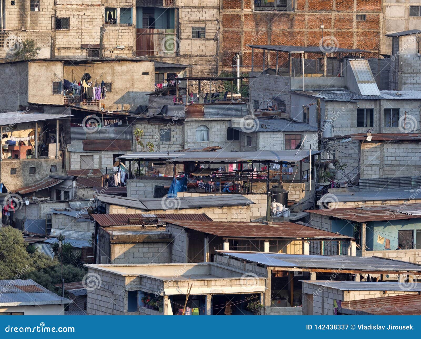 Vida Pobre En Ciudad De Guatemala Imagen de archivo Imagen de vida