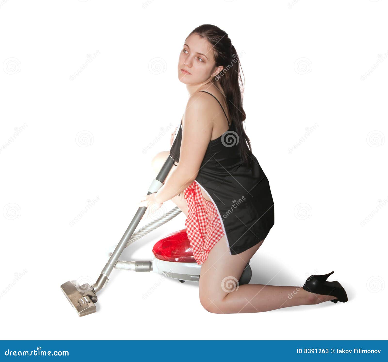 Vide Sexy De Fille Plus Propre Image stock - Image du beau, bonne: 8391263