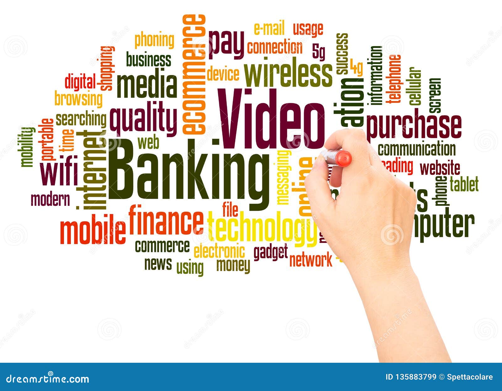 Banking Word Definition RoyaltyFree Stock Photography CartoonDealer