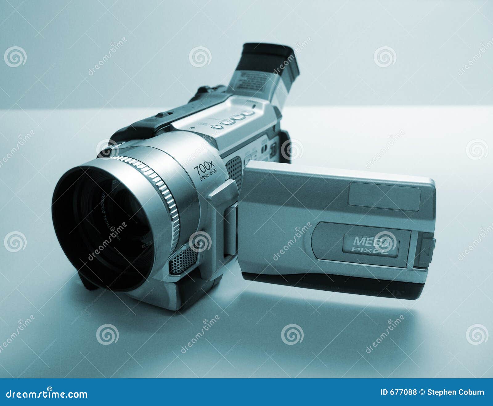 Video Camera stock photo. Image of white, capture, glass 677088