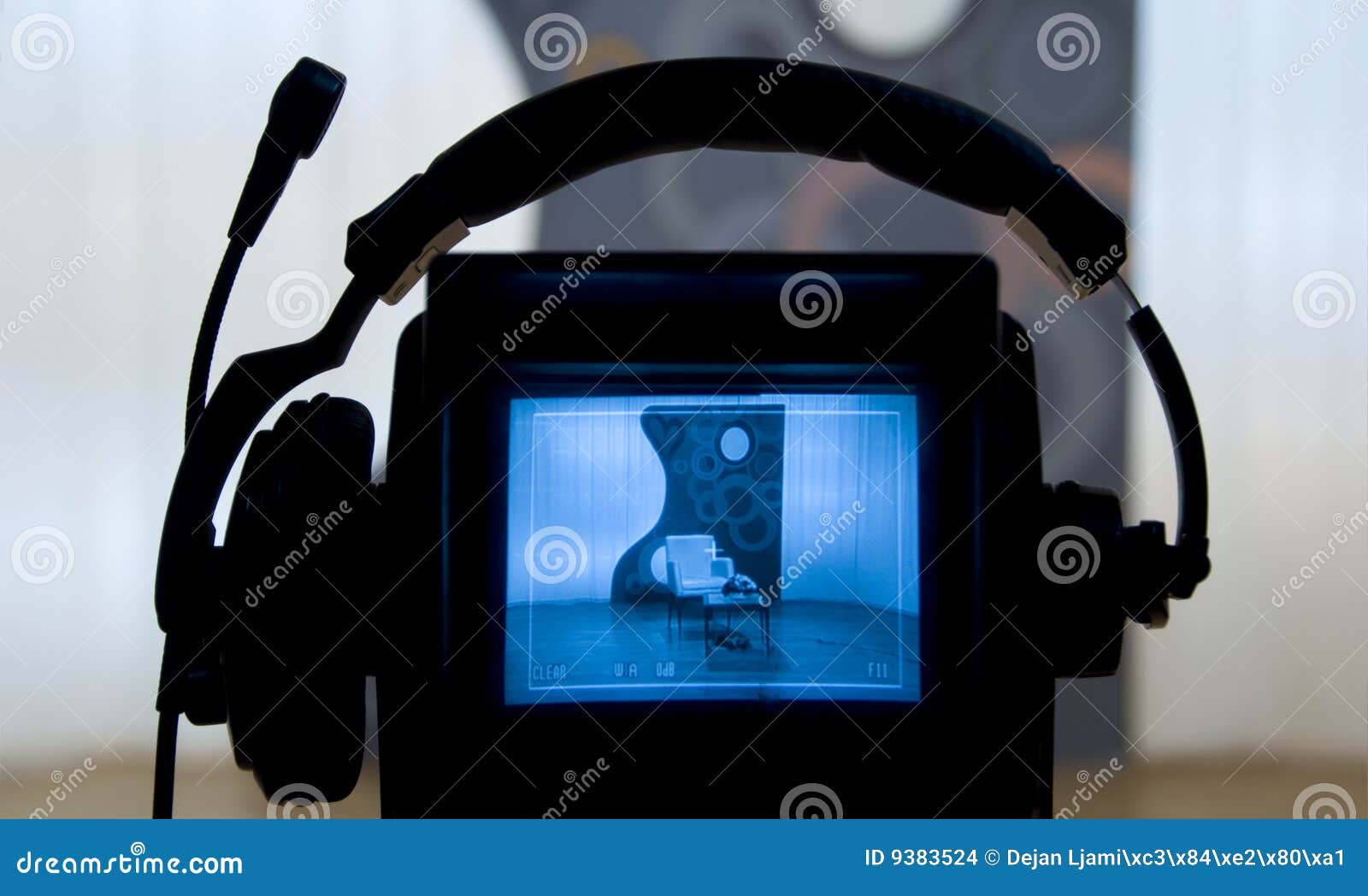 Video camera viewfinder stock photo. Image of camera, 3ccd 9383524