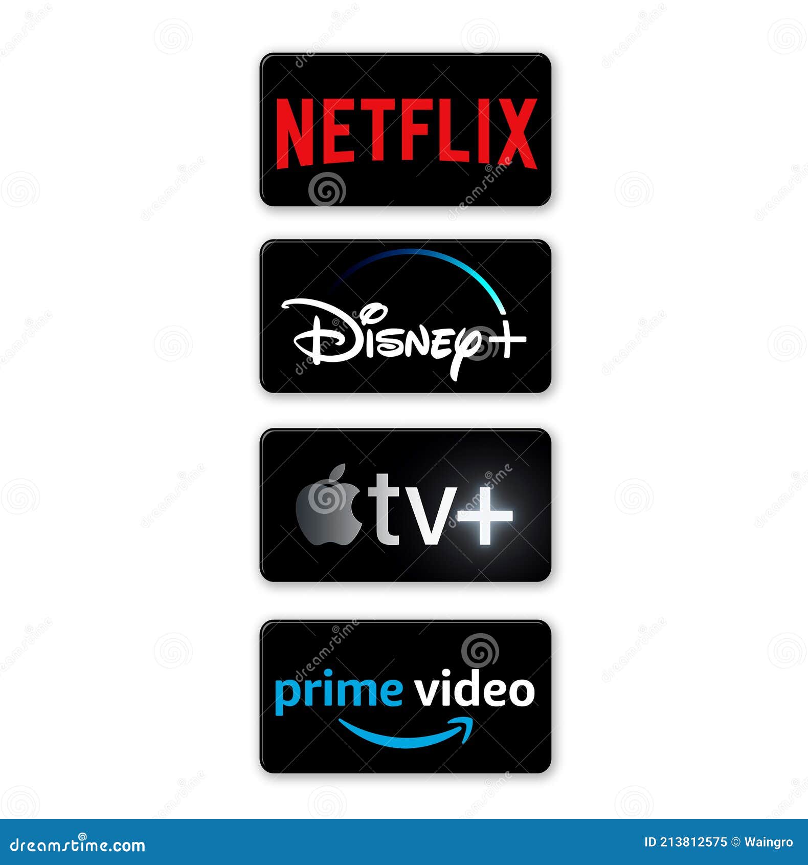 Video on Demand Streaming Services Editorial Image