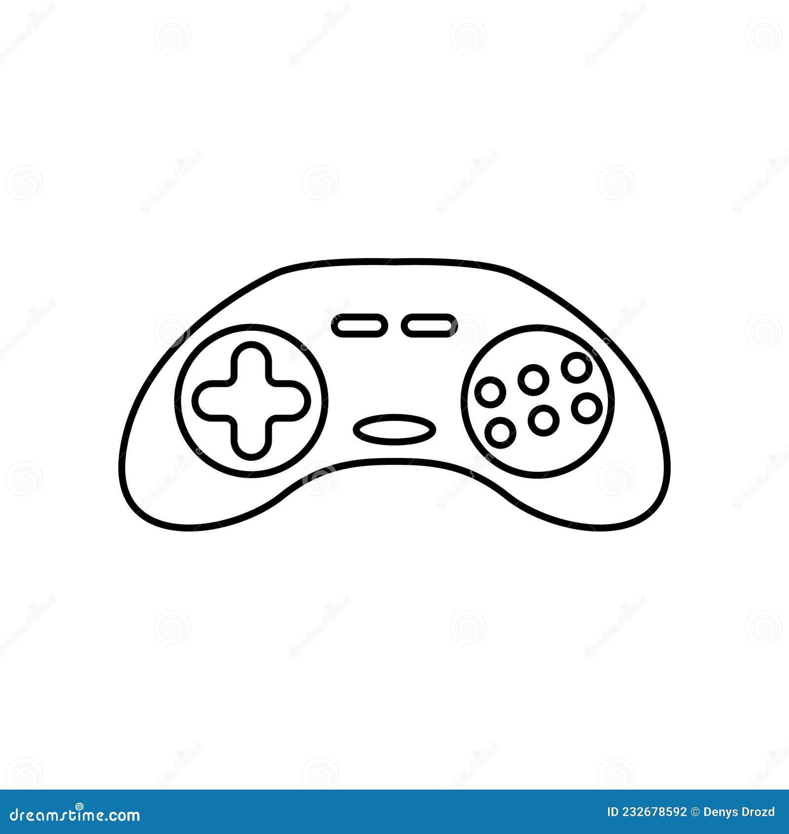video game controller icon . joystick  sign. manual control  or logo.