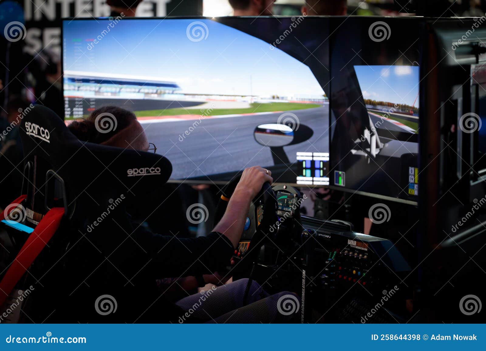 Video Game Fair in, Gaming Hardware Exhibitions Editorial Stock Photo