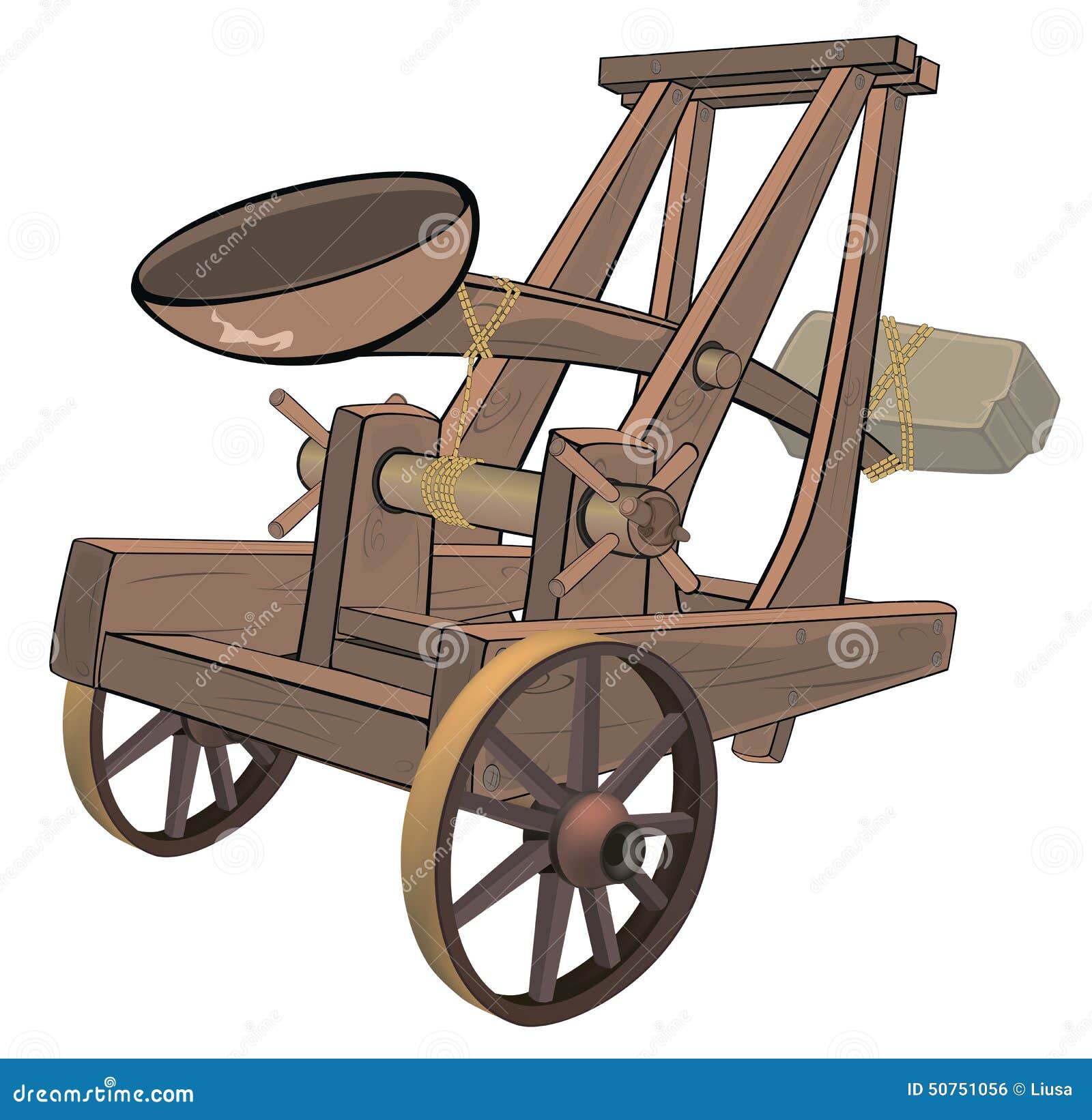a video game object:catapult