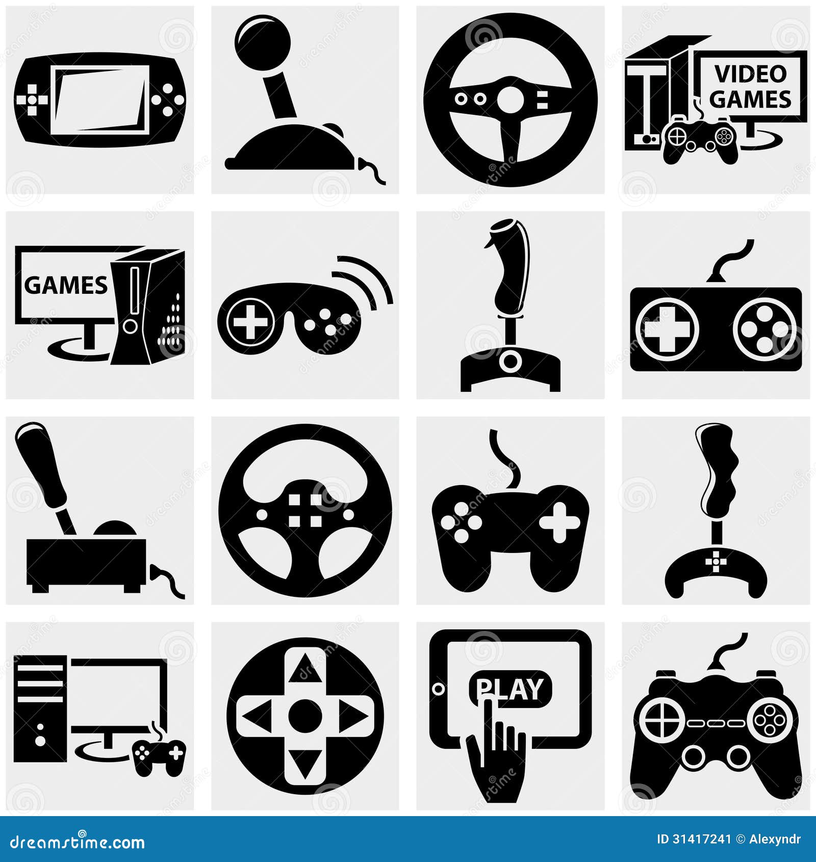 Computer game - Free electronics icons