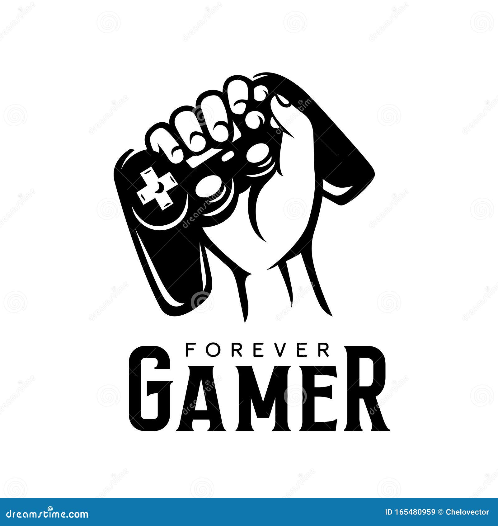 video games related t-shirt . forever gamer text.  vintage .