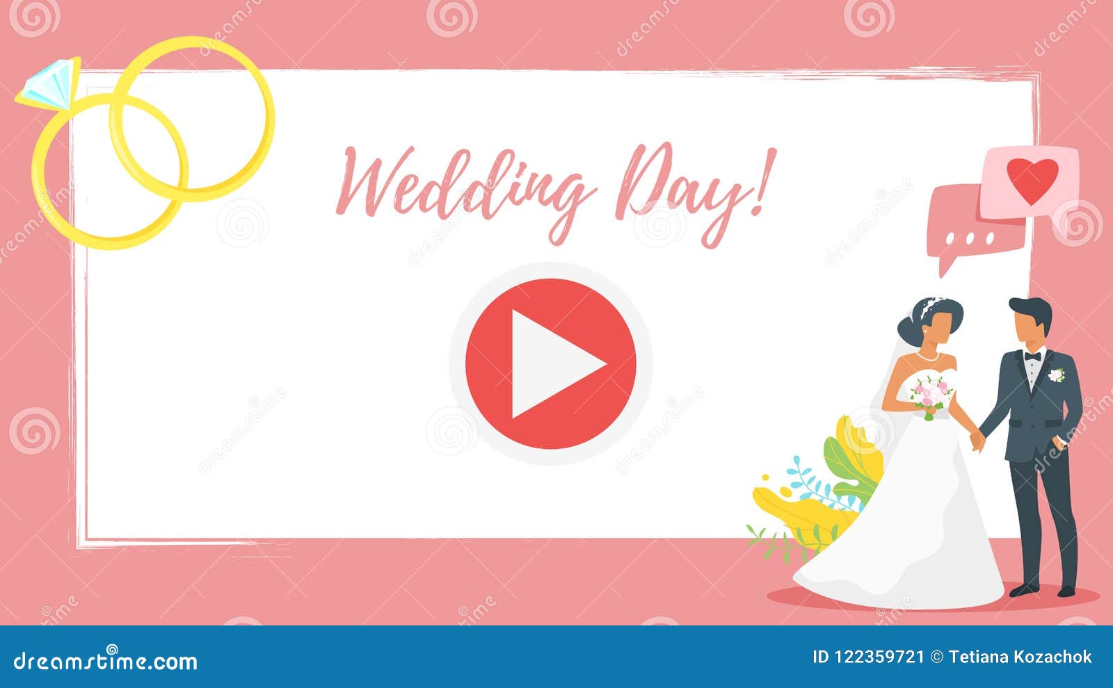 Wedding Video Stock Illustrations – 3,896 Wedding Video Stock  Illustrations, Vectors & Clipart - Dreamstime